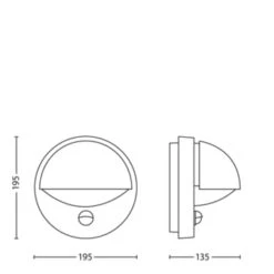 Philips Buitenlamp MyGarden June Grijs Met Bewegingssensor -InterieurKunst Verkoopwinkel 123 26807