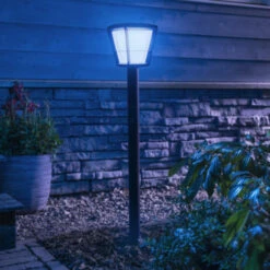 Philips Hue Outdoor Tuinpaal Econic Zwart -InterieurKunst Verkoopwinkel 123 26815