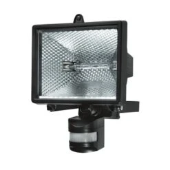 Handson Buitenlamp Breedstraler Zwart Met Bewegingssensor 500W