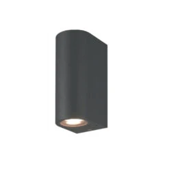 GAMMA Buitenlamp Liverpool 2 Lichts Donker Grijs LED GU10 7W