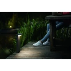 Philips Sokkel Bustan Met Geïntegreerde Led 4,5 W Grijs -InterieurKunst Verkoopwinkel 123 26902