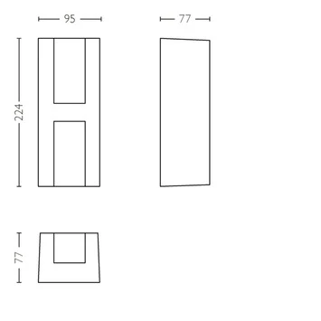 Philips Wandlamp Shadow Met Geïntegreerde Led 2x4,5 W Grijs 5 Philips Wandlamp Shadow Met Geïntegreerde Led 2x4,5 W Grijs - Afbeelding 5