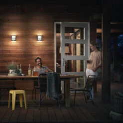 Philips Wandlamp Python Antraciet Met Bewegingssensor -InterieurKunst Verkoopwinkel 123 26962