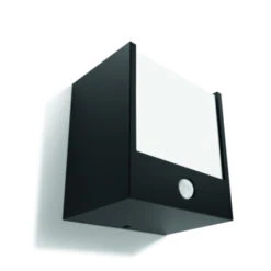 Philips Buitenlamp Macaw Met Bewegingssensor Zwart LED 3.5W -InterieurKunst Verkoopwinkel 123 27029