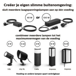 Philips Hue Outdoor Lily Spot XL Extension -InterieurKunst Verkoopwinkel 123 27075