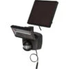 Brennenstuhl LED-solarstraler SOL 800 IP44 Met Infrarood Bewegingsmelder Antraciet