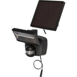 Brennenstuhl LED-solarstraler SOL 800 IP44 Met Infrarood Bewegingsmelder Antraciet