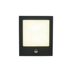 GAMMA Buitenlamp Mansfield Zwart Met Bewegingssensor -InterieurKunst Verkoopwinkel 123 27271