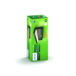 Philips Wandlamp Bustan Met Geïntegreerde Led 2x4,5 W Grijs -InterieurKunst Verkoopwinkel 123 27338