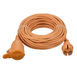 Handson Verlengsnoer Oranje 2x1,5mm 20 Meter