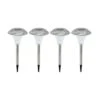 EGLO Solar Led Set 4 Stuks RVS