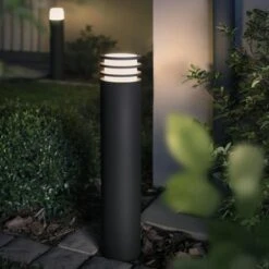 Philips Hue Lucca Tuinpaal 1x9.5W 230V Antraciet -InterieurKunst Verkoopwinkel 123 27579