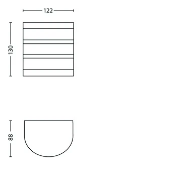Philips Buitenlamp Calgary Grijs LED 3W 5 Philips Buitenlamp Calgary Grijs LED 3W - Afbeelding 5