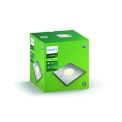 Philips Grondspot Crust Met Geïntegreerde LED 3W Inox -InterieurKunst Verkoopwinkel 123 27708