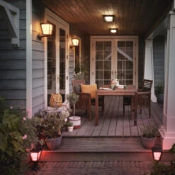 Philips Hue Outdoor Buitenlamp Econic Zwart -InterieurKunst Verkoopwinkel 123 27766