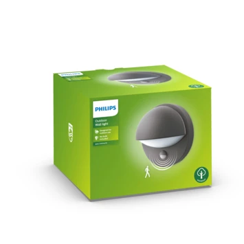 Philips Buitenlamp MyGarden June Zwart Met Bewegingssensor 2 Philips Buitenlamp MyGarden June Zwart Met Bewegingssensor - Afbeelding 2