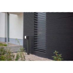 Lutec Tuinpaal Cuba Zwart Met Geïntegreerd LED Lamp -InterieurKunst Verkoopwinkel 123 27821