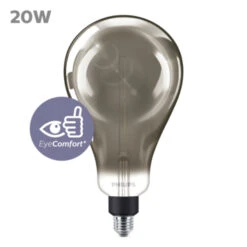 Philips LED Giant Peer E27 25W Filament Smoky Dimbaar