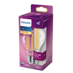 Philips LED Peer E27 120W Filament Helder Niet Dimbaar -InterieurKunst Verkoopwinkel 123 28188