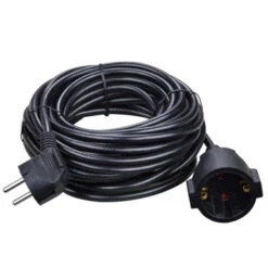 Handson Verlengsnoer RA Zwart 10 Meter -InterieurKunst Verkoopwinkel 123 2821