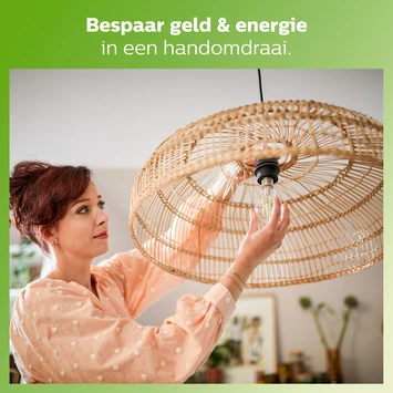 Philips LED Peer E27 75W Mat Niet Dimbaar 2 Philips LED Peer E27 75W Mat Niet Dimbaar - Afbeelding 2