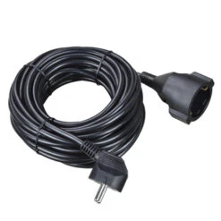 Handson Verlengsnoer RA Zwart 10 Meter -InterieurKunst Verkoopwinkel 123 2822