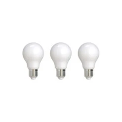 Handson LED Filament Peerlamp Melkglas E27 7W 806LM 3-pack