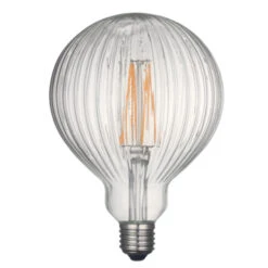 Handson LED-filament Globe 125mm Helder Bewerkt Glas