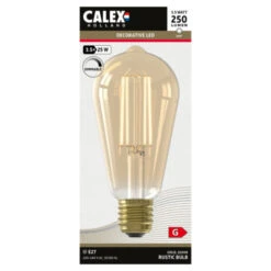 Calex LED Filament ST64 E27 3.5W 250 Lumen Goud
