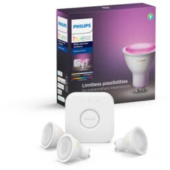Philips Hue 5.7w Gu10 3set Kleur -InterieurKunst Verkoopwinkel 123 28557