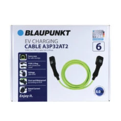 Blaupunkt Electric Verhicle 3 Fase Laadkabel 32Ah Capaciteit -InterieurKunst Verkoopwinkel 123 2859