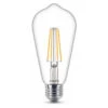 Philips LED Edison E27 60W Filament Helder Niet Dimbaar