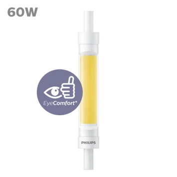 Philips LED Staaflamp R7S 60W 118mm Niet Dimbaar 1 Philips LED Staaflamp R7S 60W 118mm Niet Dimbaar