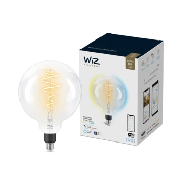 WiZ Connected LED Giant Globe E27 40W Filament Helder Koel Tot Warmwit Licht Dimbaar 2 WiZ Connected LED Giant Globe E27 40W Filament Helder Koel Tot Warmwit Licht Dimbaar - Afbeelding 2
