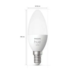 Philips Hue LED Lamp E14 5,5 W 9 Philips Hue LED Lamp E14 5,5 W -InterieurKunst Verkoopwinkel 123 28757