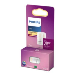 Philips LED Capsule G4 28W 2 Stuks Niet Dimbaar