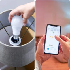 WiZ Connected LED Peer E27 60W Mat Koel Tot Warmwit Licht Dimbaar -InterieurKunst Verkoopwinkel 123 28829