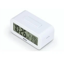 Alecto Wekker Met Thermometer Wit -InterieurKunst Verkoopwinkel 123 2913