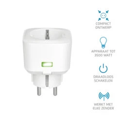 KlikAanKlikUit Compacte Draadloze Schakelaar ACC-3500 10 KlikAanKlikUit Compacte Draadloze Schakelaar ACC-3500 -InterieurKunst Verkoopwinkel 123 293