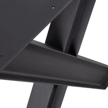 WOOOD Tablo Tafelonderstel X-poot Industrieel Metaal Per Stuk 3 WOOOD Tablo Tafelonderstel X-poot Industrieel Metaal Per Stuk - Afbeelding 3