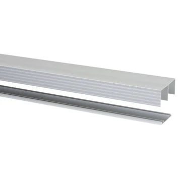 StoreMax Rail T.b.v. R40 Metaal Zilver 180x8,1x4,1 Cm 1 StoreMax Rail T.b.v. R40 Metaal Zilver 180x8,1x4,1 Cm