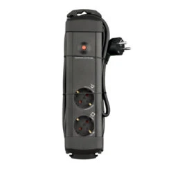 Handson Stekkerdoos 2-voudig Zwart 1,5 Meter Wasmachine / Droger -InterieurKunst Verkoopwinkel 123 304