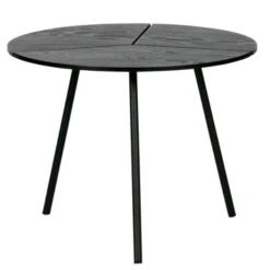 WOOOD Bijzettafel Rodi M Hout Metaal Zwart
