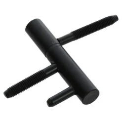 GAMMA Inboorpaumelle 75 Mm Zwart 2 Stuks