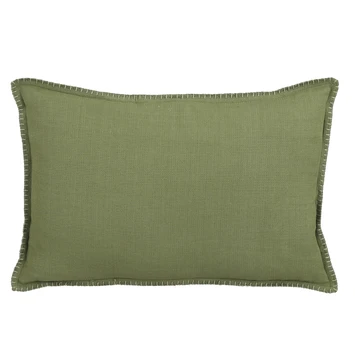 Kussen Effen Groen 55x35x10 Cm 1 Kussen Effen Groen 55x35x10 Cm