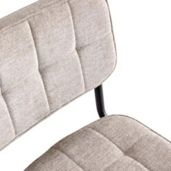 GAMMA Eetkamerstoel Tom Gestoffeerd Grijs -InterieurKunst Verkoopwinkel 123 3105