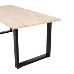 WOOOD Tablo Eettafel Eiken Met U-poot 180x90 Cm -InterieurKunst Verkoopwinkel 123 3140