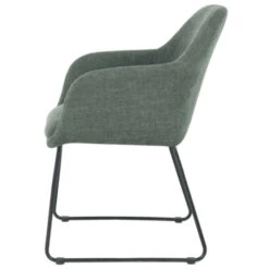 GAMMA Eetkamerstoel Lotte Gestoffeerd Warmgroen -InterieurKunst Verkoopwinkel 123 3160