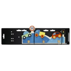 Kapstok Auto 3 Haaks Hout 290mm -InterieurKunst Verkoopwinkel 123 3182