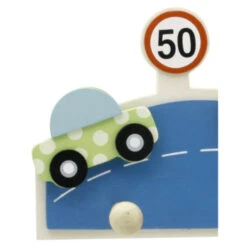 Kapstok Auto 3 Haaks Hout 290mm -InterieurKunst Verkoopwinkel 123 3184